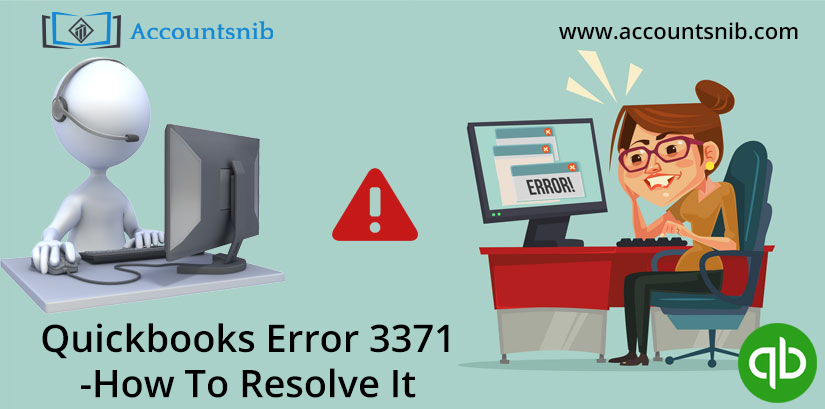 Quickbooks error 3371 - How To Resolve It